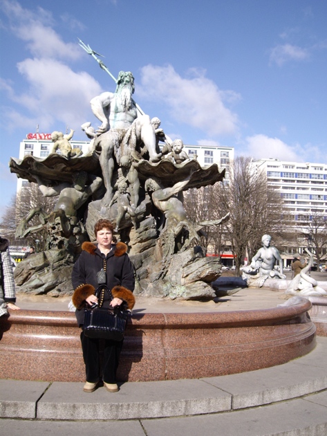 Фонтан Нептун. Берлин.