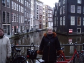 Река Амстел в Амстердаме.