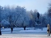 Пензенский сквер зимой